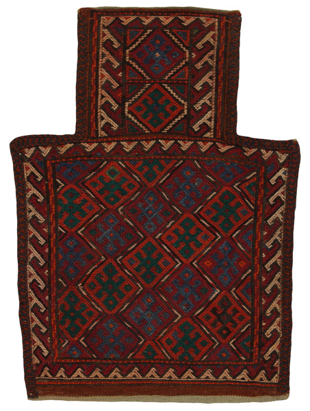 Qashqai - Saddle Bag Tapis Persan 47x32