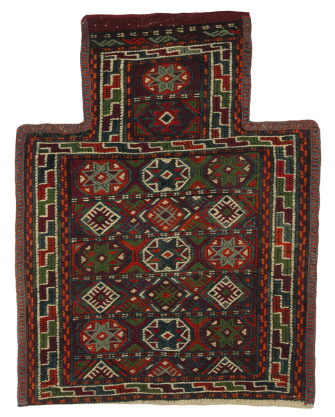 Qashqai - Saddle Bag Tapis Persan 47x36