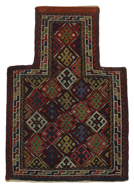 Qashqai - Saddle Bag Tapis Persan 54x37