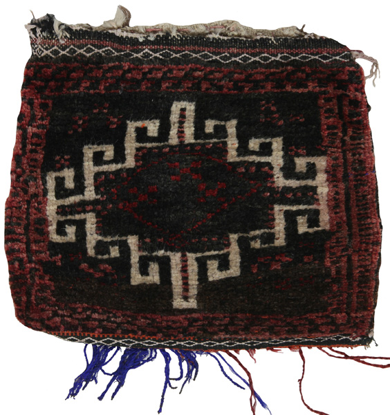 Turkaman - Saddle Bag Tissé Afghan 33x29