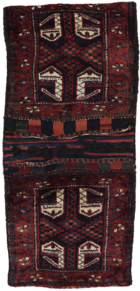 Jaf - Saddle Bag Tapis Persan 136x61