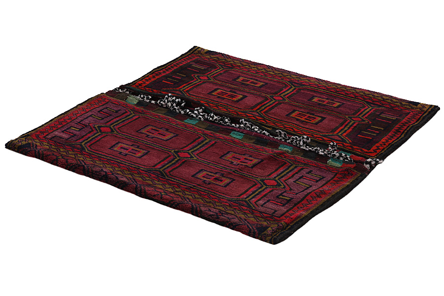 Jaf - Saddle Bag Tapis Persan 138x137 - Image 1