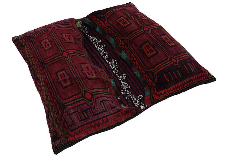 Jaf - Saddle Bag Tapis Persan 138x137 - Image 3