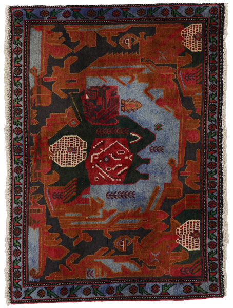 Koliai - Kurdi Tapis Persan 85x80