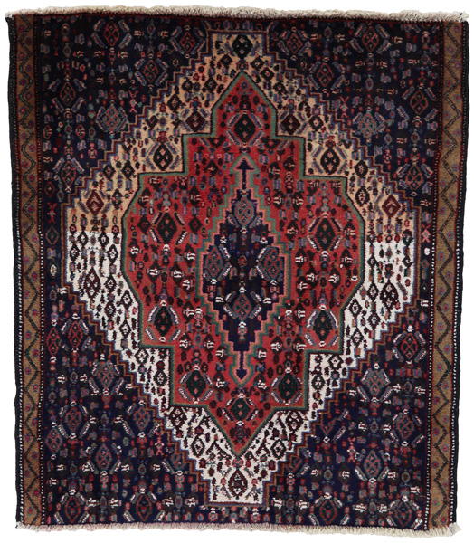 Senneh Tapis Persan 95x83