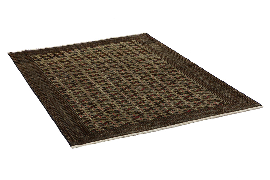Boukhara - Turkaman Tapis Persan 185x134 - Image 1