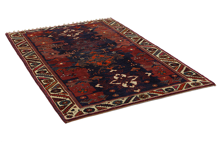 Afshar - Sirjan Tapis Persan 252x159 - Image 1