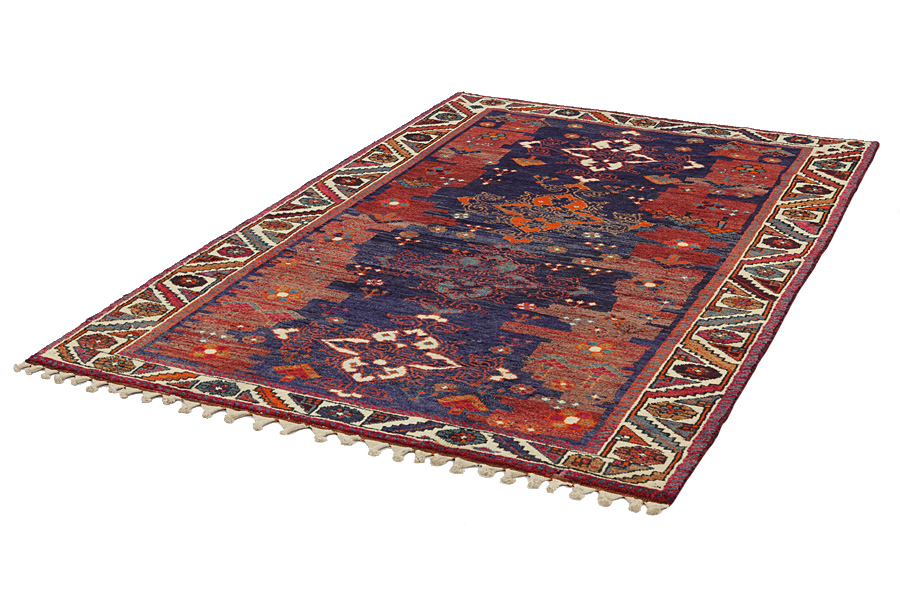 Afshar - Sirjan Tapis Persan 252x159 - Image 2