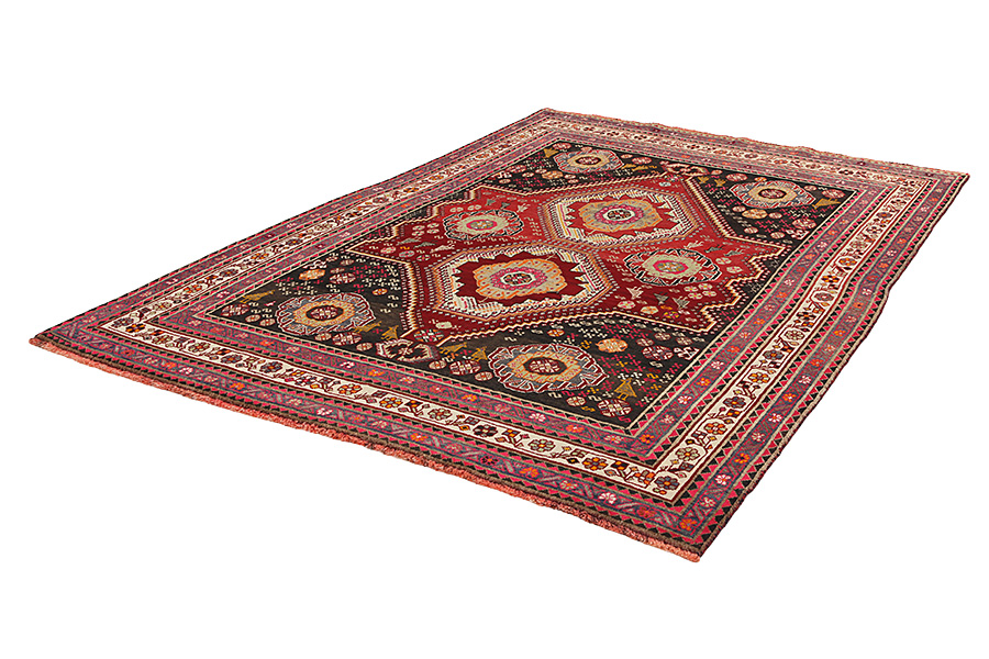 Qashqai - Shiraz Tapis Persan 286x203 - Image 2