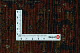 Khalmohammadi - Beshir Tapis Afghan 194x130 - Image 4