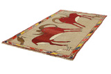 Gabbeh - Qashqai Tapis Persan 272x145 - Image 2