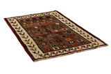 Gabbeh - Bakhtiar Tapis Persan 200x124 - Image 1