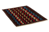 Gabbeh - Qashqai Tapis Persan 148x102 - Image 1