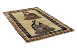 Gabbeh - Qashqai Tapis Persan 203x117 - Image 1