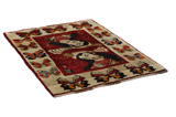 Gabbeh - Qashqai Tapis Persan 184x123 - Image 1