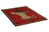Gabbeh - Qashqai Tapis Persan 183x125 - Image 1