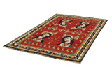 Gabbeh - Qashqai Tapis Persan 245x157 - Image 2