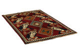 Gabbeh - Qashqai Tapis Persan 190x121 - Image 1