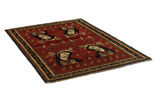 Gabbeh - Qashqai Tapis Persan 217x154 - Image 1