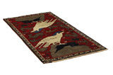 Gabbeh - Qashqai Tapis Persan 203x101 - Image 1