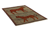 Gabbeh - Qashqai Tapis Persan 196x122 - Image 1