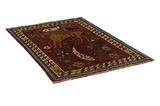 Gabbeh - Qashqai Tapis Persan 164x104 - Image 1