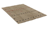 Gabbeh - Qashqai Tapis Persan 190x141 - Image 1