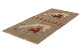 Gabbeh - Qashqai Tapis Persan 244x107 - Image 2