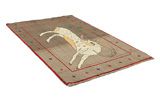 Gabbeh - Qashqai Tapis Persan 230x153 - Image 1