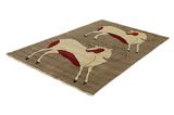 Gabbeh - Qashqai Tapis Persan 210x148 - Image 2