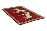 Gabbeh - Qashqai Tapis Persan 185x120 - Image 1