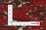 Yomut - Boukhara Tapis Persan 128x130 - Image 4