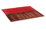 Yomut - Boukhara Tapis Persan 130x130 - Image 1