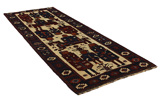 Bakhtiar - Qashqai Tapis Persan 400x140 - Image 1