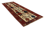Bakhtiar - Qashqai Tapis Persan 393x135 - Image 1