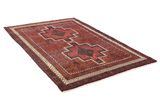 Afshar - Sirjan Tapis Persan 247x162 - Image 1