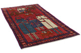 Lori - Bakhtiar Tapis Persan 223x138 - Image 1