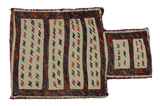 Qashqai - Saddle Bag Tapis Persan 60x38 - Image 1