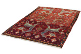 Lori - Gabbeh Tapis Persan 206x143 - Image 2