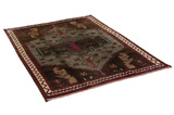 Gabbeh - Qashqai Tapis Persan 198x143 - Image 1