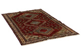 Yalameh - Qashqai Tapis Persan 212x134 - Image 1